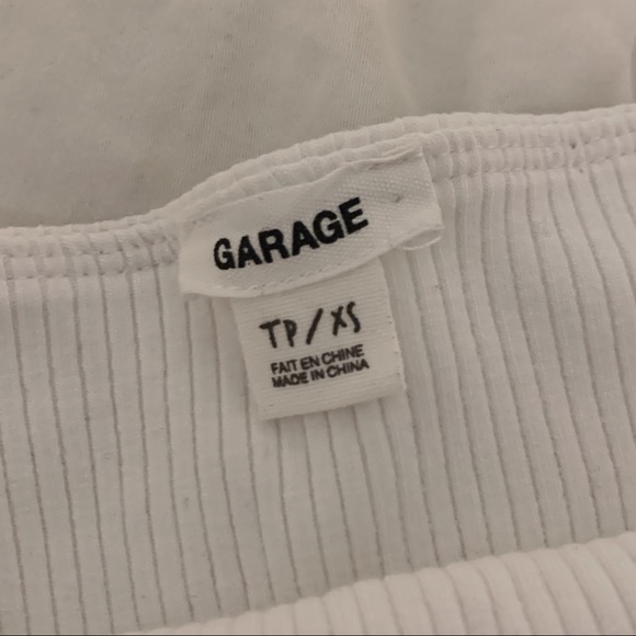 SOLD Garage The Fave Ribbed Tube Top - Picture 3 of 4